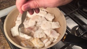Треска в сливочном соусе. Нежнейшая рыбка!
