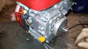 Вариатор от скутера Suzuki address 110 сс. на двигатель от мотоблока.