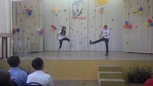 Jam & Eichy Jumpstyle (Джампстайл) выступление в Школе №87 "Осенний бал"