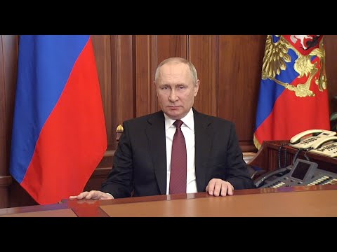 Обращение Президента Российской Федерации - 21 февраля 2022 года смотреть онлайн