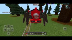 Choo Choo Charles MORPH Addon in Minecraft PE