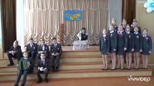 Инсценировка патриотической пести “Песня в солдатской шинели”