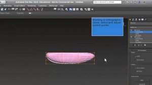 3ds max using FFD to make a bike seat from a sphere