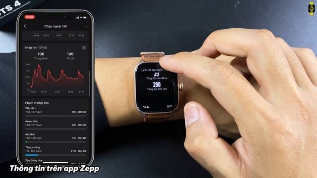 Đánh Giá Chi Tiết Amazfit GTS 4 : Đối Thủ Apple Watch | Sang Xịn, Giá Ngon !!! смотреть онлайн
