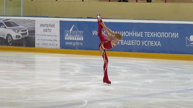 Анна Погорилая, КП, Russian Juniors 2013