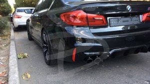Выхлоп БМВ М5 Ф90 компетишн (original) #бмв #bmw #м5ф90 #m5f90