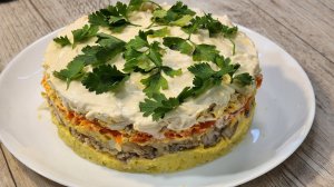 САЛАТ ИЗ РЫБНЫХ КОНСЕРВОВ. ОЧЕНЬ ПРОСТО, ВКУСНО И СЫТНО!