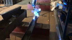 Пример роботизированной сварки металлоконструкций