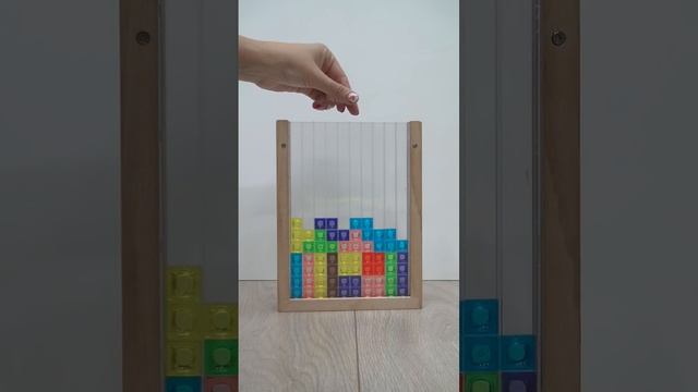 Tetris Game Colored Puzzle Blocks