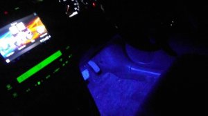 LED подсветка тойота премио