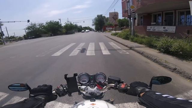 Honda CB 600 F HORNET Первая поездка / First ride 200 km/h смотреть онлайн