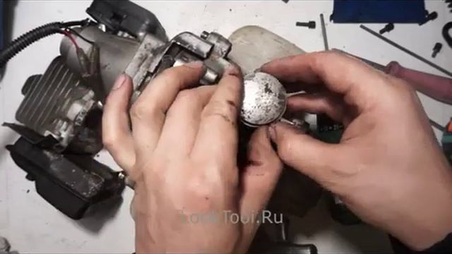 Замена колец на триммере, пошаговое руководство !!!.mp4