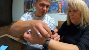 Elband T 1S фитнес браслет с измерением  давления, пульса и снятием кардиограммы от компании GSMIN