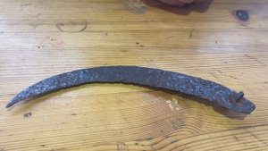 Хазарский складной серп (VIII - X вв, Хазарский каганат, салтово-маяцкая культура). Обзор. «Копия»