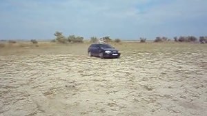Легкий тестдрайв полного привода А6 на песке ))