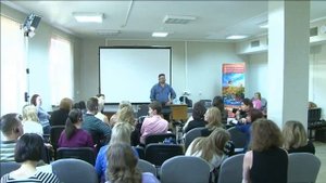 Семинар Кинезитерапия при муковисцидозе 2014г. Гил Сокол (Израиль) (видео 3)