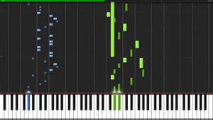 Песня Андайн на пионино