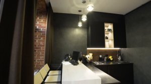 Квартира студия 65м2. Стильный лофт. Дизайн интерьера. Студия в стиле лофт. Дизайн проект