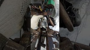 Рулевая тяга на самодельном квадроцикле из урала, (часть 4).