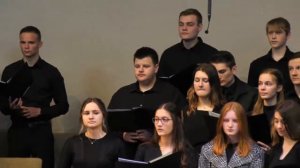 "Я восхищен, Господь, Твоим величием" -youth choir