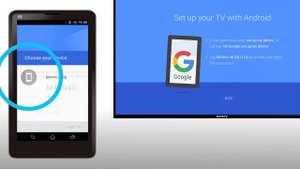 Sony BRAVIA : Easy Settings for Google Account - Account Transfer -
