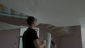 Монтаж натяжного потолка | Этапы установки | Потолок на ОК