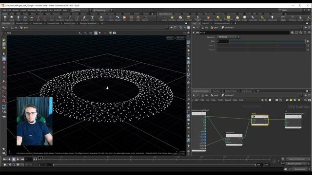 VOPS 04 - Geometry Interactions - Houdini Beginner Tutorial (VOXYDE VFX)