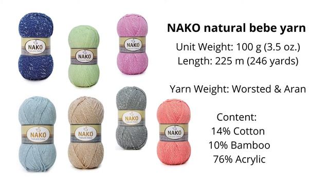 Nako natural bebe yarn смотреть онлайн