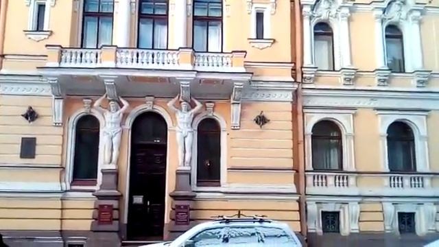 Особняк Спиридонова на Фурштатской.Арх.Померанцев и Свиньин.