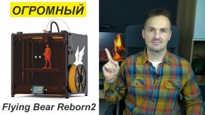 Flying Bear Reborn2 3D-Принтер Гигант. Печатаю Детали из Solidworks и КОМПАС-3D | Саляхутдинов Роман