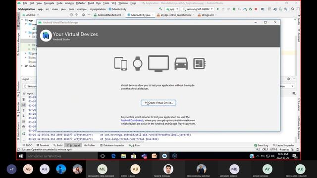 1-projet 1 android studio :activity +layout+button textview setOnClickListener java native смотреть онлайн