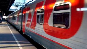 ладожский вокзал - прибытие поезда