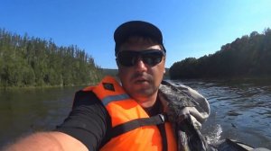 река  Амгунь. Сплав и рыбалка на горной реке.