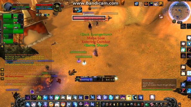 Shadow priest OWNAGE! Warsong gulch 4.3.4 (WoW Freakz) смотреть онлайн