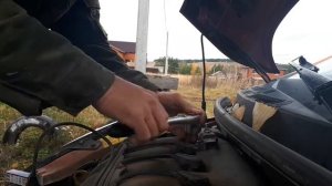 Chery Kimo A112 замена свечей зажигания.