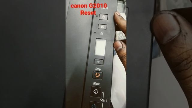 How to Reset  G2010 P07 RESET