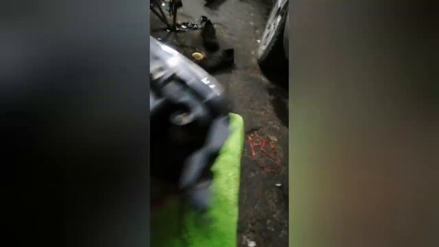 Ауди 80 установка би лед линз Aozoom А13. смотреть онлайн