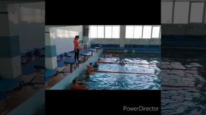 Тренировка по плаванию группы тренера Даникер В.В..