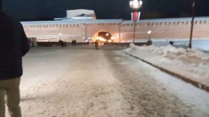 Новый Год в Великом Новгороде. Зимний Великий Новгород: страшный парк.