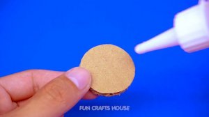 DIY Miniature Cardboard House #76 How To Make Crafts House Amazing with Four Basic Rooms for Family