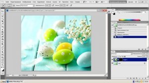 Объединение Двух Изображений в Фотошопе