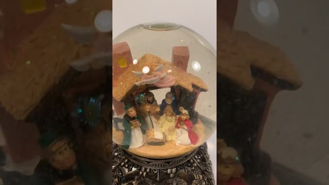 Nativity Snow Globe