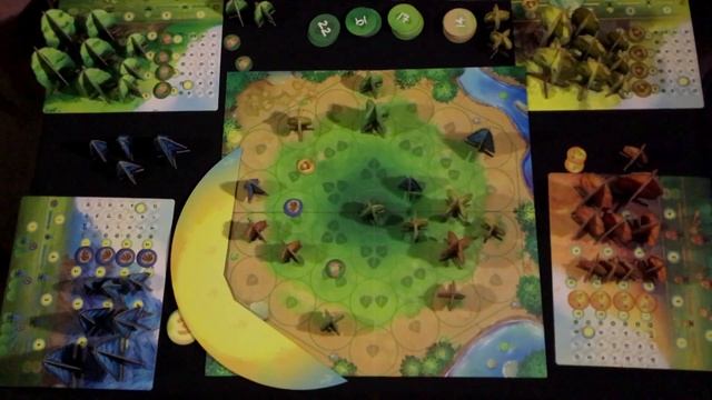 Понастолим в Photosynthese Настольная игра/ Фотосинтез Board Game Let's play