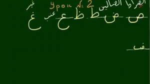 Арабский язык  Таджвид  Урок 2  Алфавит