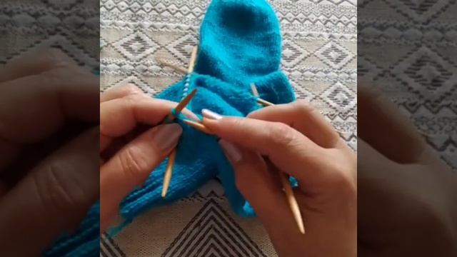 часть 2.Простые носки из кавказской пряжи.