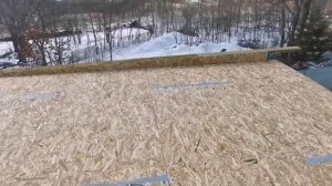 односкатная крыша в каркасном доме.