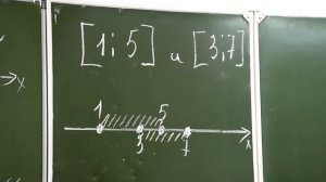 тема урока "Числовые промежутки"