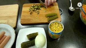 Салат столичный. Рецепт СССР.