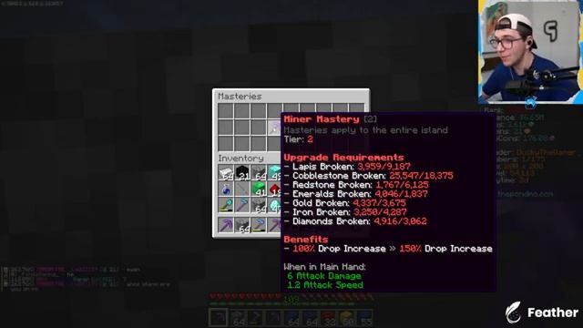 OP PICKAXE + MAX LEVEL GENERATOR is INSANE! | Minecraft Skyblock (Bedrock/Java Server IP) смотреть онлайн