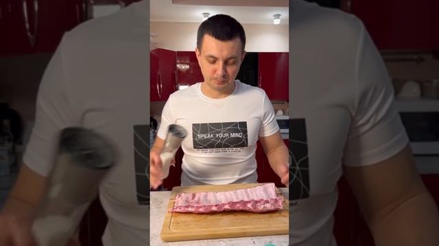 ВКУСНЕЕ РЕБРЫШЕК Я не пробовал) Запекаем свиные рёбра в медовом соусе